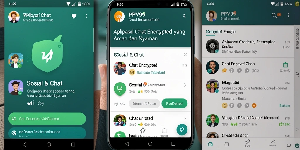 Antarmuka pengguna PPV99 yang modern dan mudah digunakan.